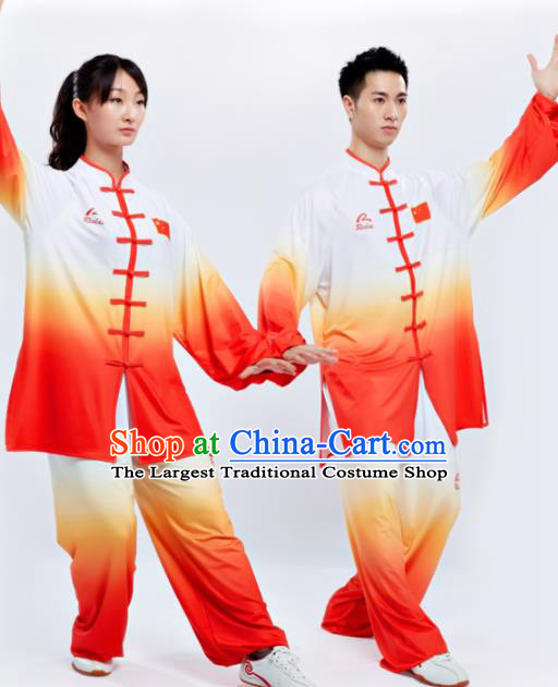 Chinese Traditional Kung Fu Competition Costume Martial Arts Tai Chi Clothing for Women for Men