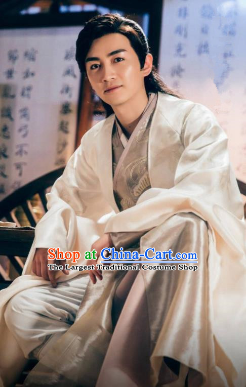 Drama Queen Dugu Chinese Ancient Nobility Childe Yang Jian Historical Costume for Men