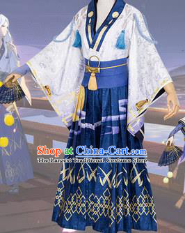 Chinese Traditional Ancient Swordsman Costume Cosplay Knight Clothing for Men