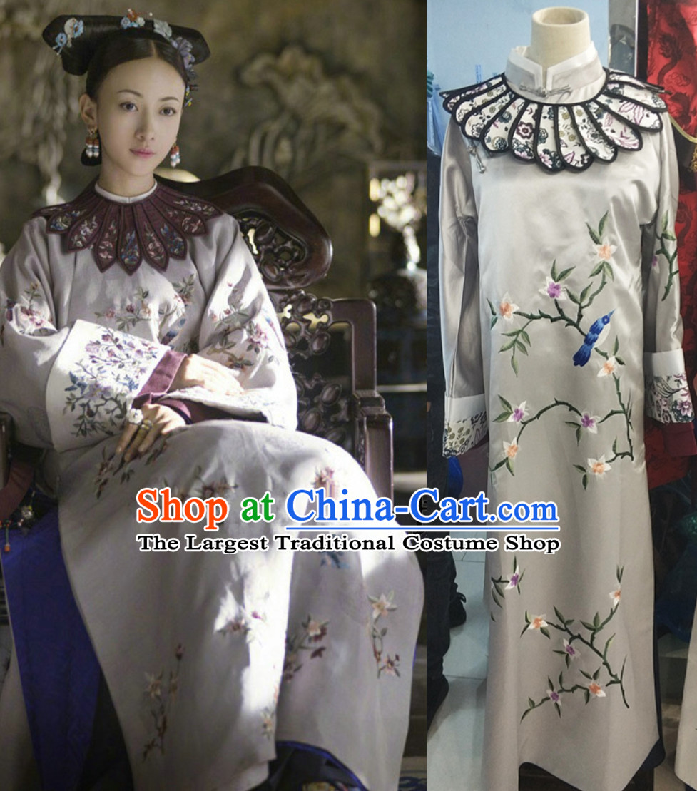 Qing Dynasty Empress Costumes Clothing for Women