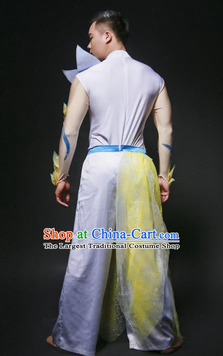 Chinese Folk Dance Costume Traditional Drum Dance Yangko Stage Performance Clothing for Men