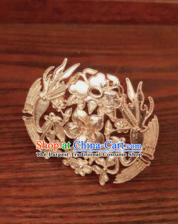 Traditional Chinese Ming Dynasty Queen Hairpins Handmade Ancient Palace Hair Accessories for Women