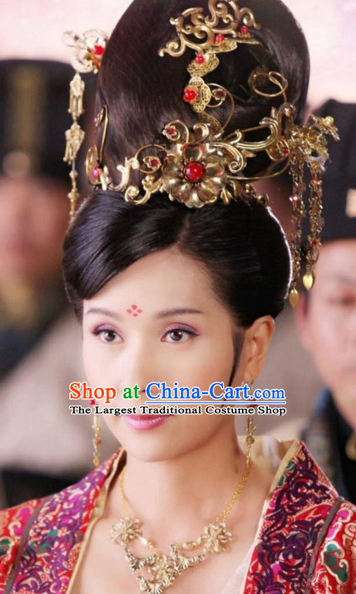 Traditional Chinese Handmade Hanfu Hairpins Ancient Tang Dynasty Imperial Consort Hair Accessories for Women