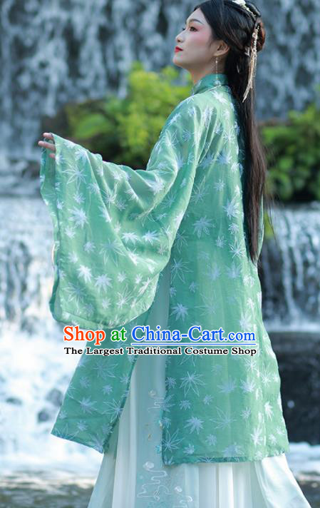 Chinese Traditional Ming Dynasty Female Historical Costume Ancient Aristocratic Dowager Hanfu Dress for Women