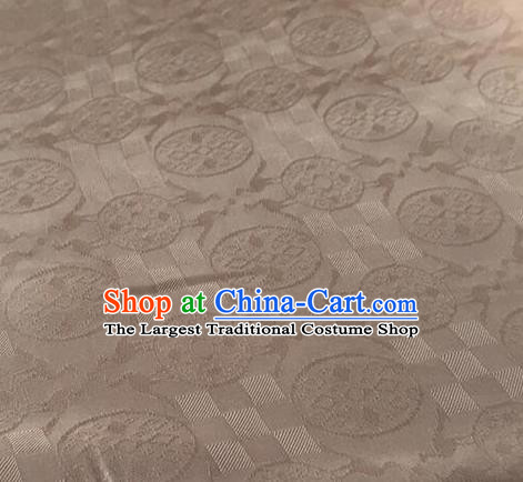 Chinese Traditional Cranes Pattern Design Pink Brocade Fabric Asian Silk Fabric Chinese Fabric Material