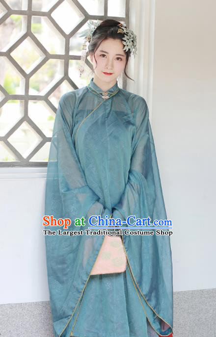 Chinese Traditional Ming Dynasty Countess Replica Costumes Ancient Nobility Lady Hanfu Dress for Women