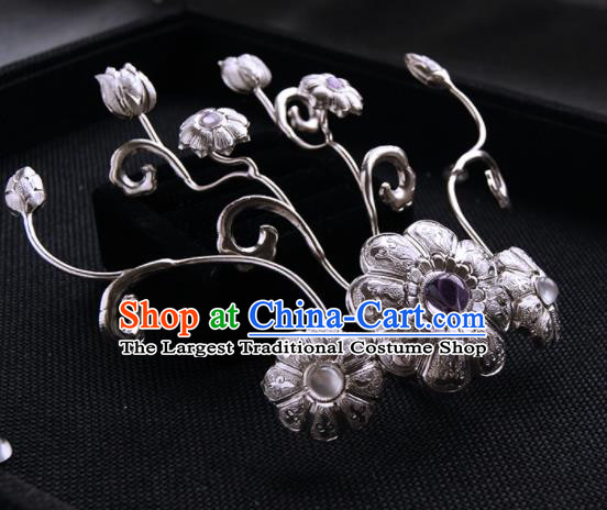 Chinese Ancient Tang Dynasty Hair Claw Hairpins Traditional Hanfu Hair Accessories for Women