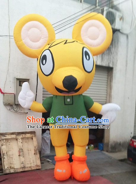Chinese New Year Decorations Giant Inflatable Rat Complete Set