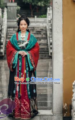 Chinese Traditional Cosplay Imperial Consort Dress Custom Ancient Swordswoman Princess Costume for Women
