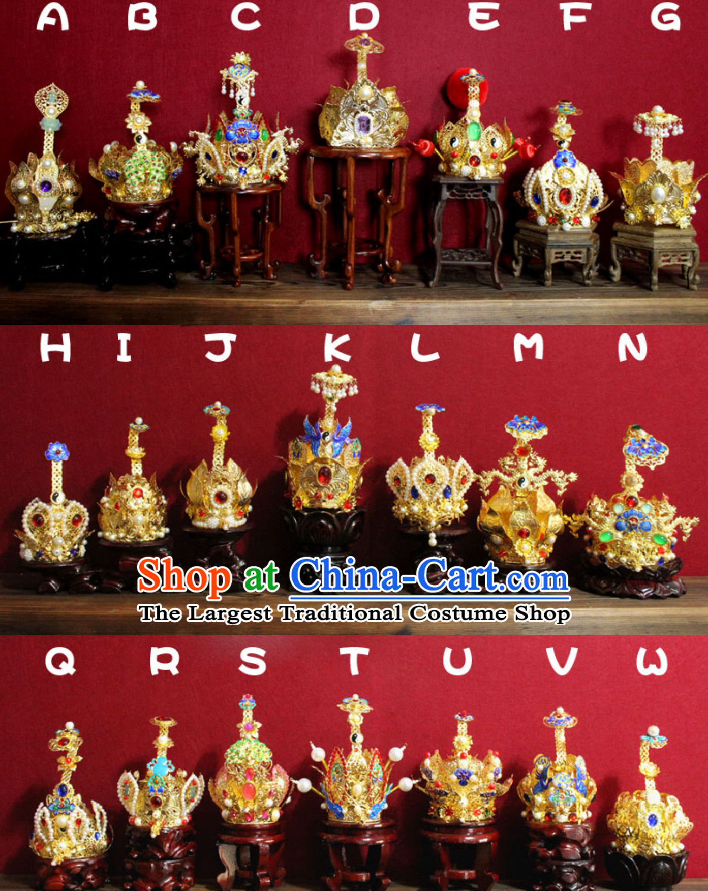 Traditional Chinese Crown Classical Tower Headdress Handmade China Hat