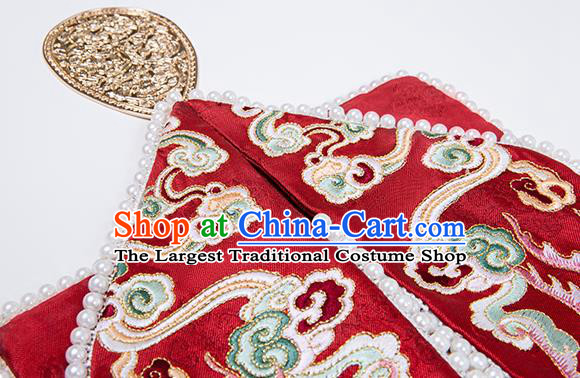 Ancient Song Dynasty Wedding Hanfu Clothing China Court Empress Embroidered Costumes Full Set