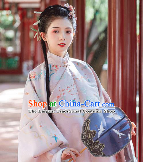 China Traditional Ming Dynasty Royal Princess Costumes Ancient Palace Lady Hanfu Clothing