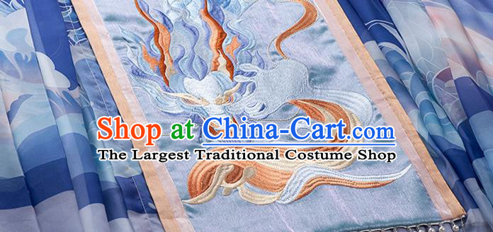 China Ancient Noble Countess Hanfu Dress Traditional Ming Dynasty Imperial Mistress Historical Clothing Full Set
