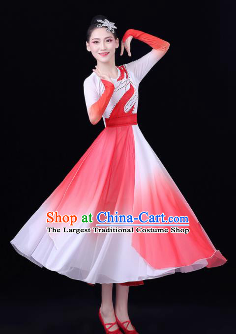 Chinese Traditional Classical Dance Dress Opening Dance Modern Dance Costume for Women