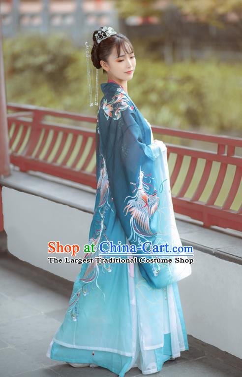 Chinese Traditional Tang Dynasty Infanta Hanfu Dress Ancient Royal Princess Costumes for Women