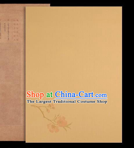 Traditional Chinese Ginger Poem Paper Handmade The Four Treasures of Study Writing Art Paper