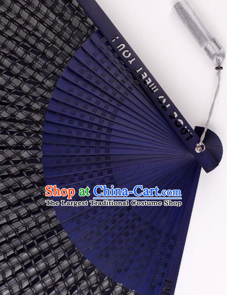 Traditional Chinese Handmade Silk Folding Fan China Bamboo Fan Oriental Fan