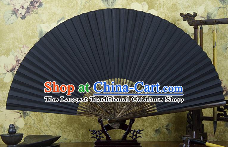 Traditional Chinese Hand Painting Eighteen Arhats Mulberry Paper Fan China Accordion Folding Fan Oriental Fan