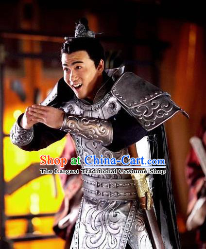 Chinese Ancient Ancient Spring and Autumn Period General Xue Kun Historical Television The Ugly Queen Costume for Men