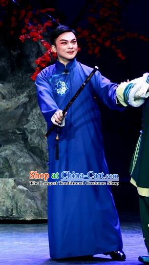 Luo Mei Yin Chinese Peking Opera Childe Apparels Costumes Beijing Opera Young Male Garment Scholar Gao Juehui Clothing