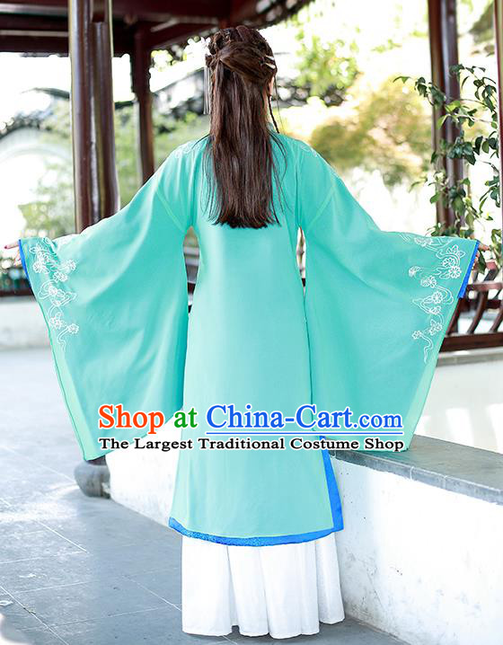 Chinese Ming Dynasty Female Swordsman Historical Costumes Traditional Apparels Ancient Drama Heroine Hanfu Dress Complete Set