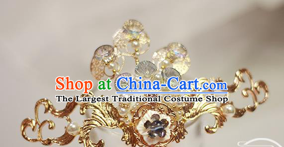 Chinese Cosplay Hair Accessories Traditional Hanfu Scale Hair Crown