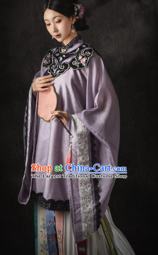 China Ancient Royal Countess Hanfu Dress Traditional Apparels Clothing Ming Dynasty Noble Concubine Historical Costumes