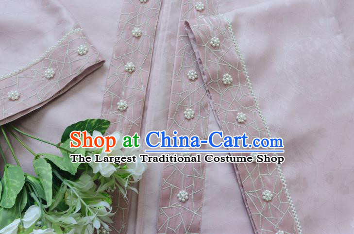 Traditional China Song Dynasty Court Lady Historical Costumes Ancient Imperial Consort Hanfu Clothing Complete Set
