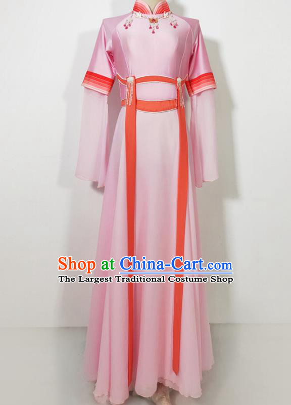 Chinese Classical Dance Pink Dress Palace Fan Dance Beauty Dance Performance Clothing