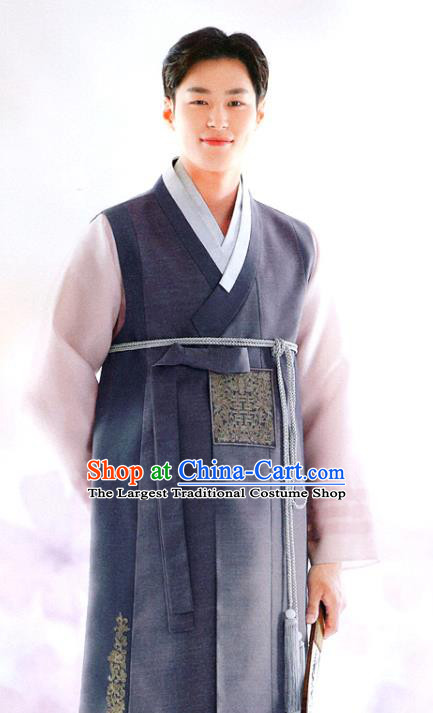 Korean Wedding Male Garment Costumes Traditional Bridegroom Hanbok Clothing