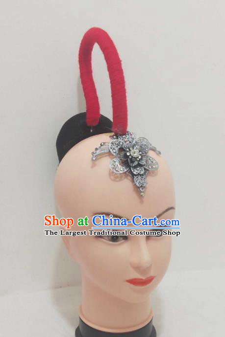 Chinese Traditional Stage Performance Mei Niang Hairpieces Classical Dance Wigs Woman Solo Dance Hair Accessories