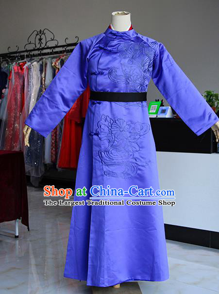 Chinese Song Dynasty Scholar Apparels Ancient Noble Childe Clothing Drama The Story Of MingLan Qi Heng Garment Costume