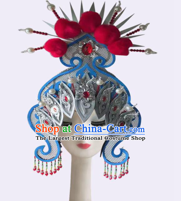 China Stage Performance Hat Opera Diva Hair Accessories Classical Dance Headdress