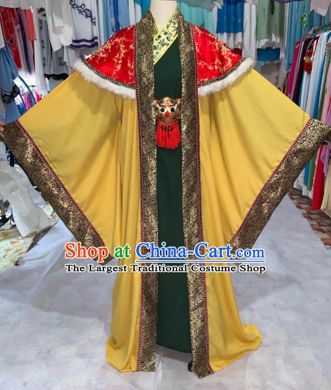 China Shaoxing Opera Prince Garment Costumes Beijing Opera Xiaosheng Embroidered Uniforms Traditional Opera King Clothing