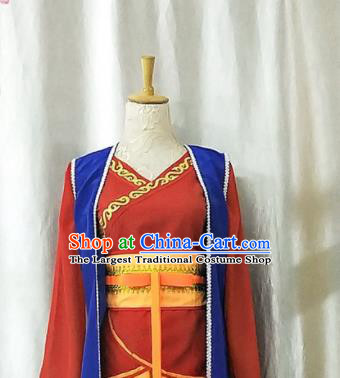 Chinese Classical Dance Dress Stage Performance Outfits Hanfu Dance Garment Costumes Female Fan Dance Clothing