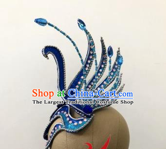 Top China Peacock Dance Headdress Classical Dance Stage Performance Hair Stick Women Group Dance Hair Accessories