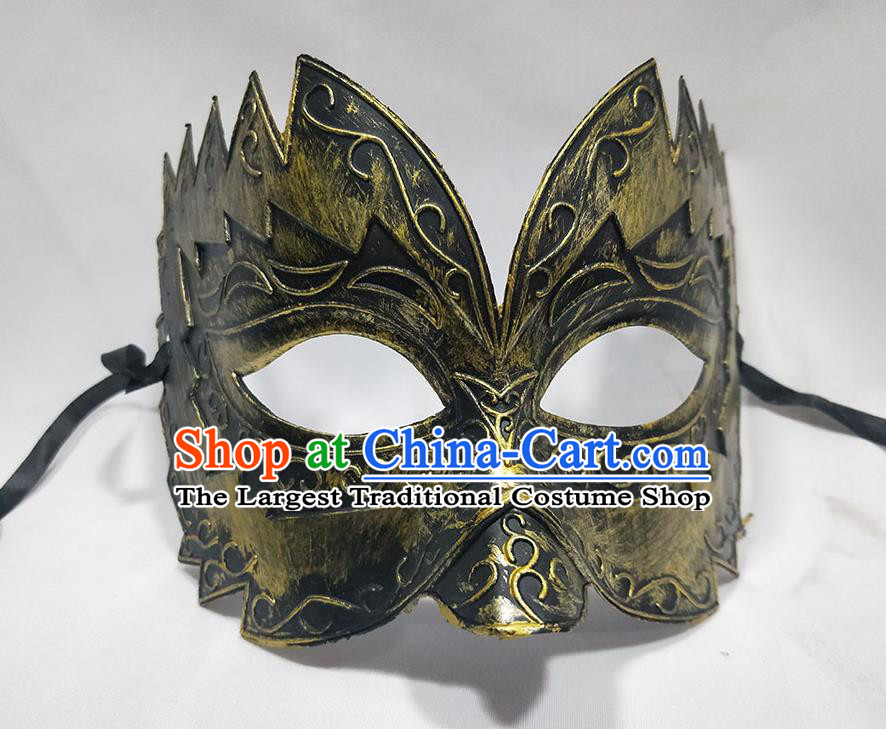 Handmade Cosplay Warrior Retro Mask Masque Face Accessories Stage Show Decorations Halloween General Headdress