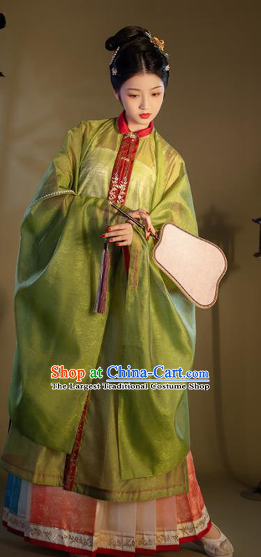 China Ming Dynasty Court Consort Historical Clothing Ancient Royal Mistress Garment Costumes Traditional Hanfu Dress Attire for Women