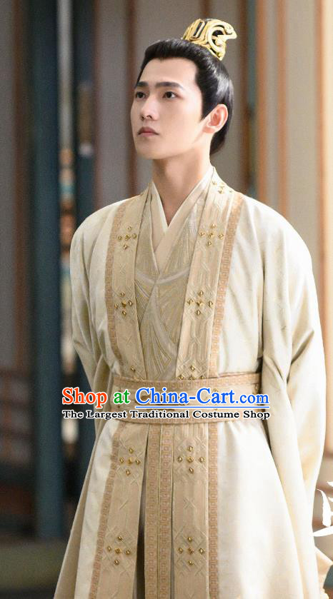 Qie Shi Tian Xia Chinese Ancient Prince Clothing Wuxia TV Series Young Man Garment Costumes