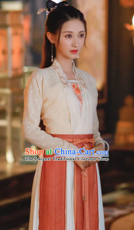 Chinese Ancient Noble Woman Clothing Traditional Aristocratic Lady Dress Garments Romance Series Rebirth For You Gao Miaorong Replica Costumes
