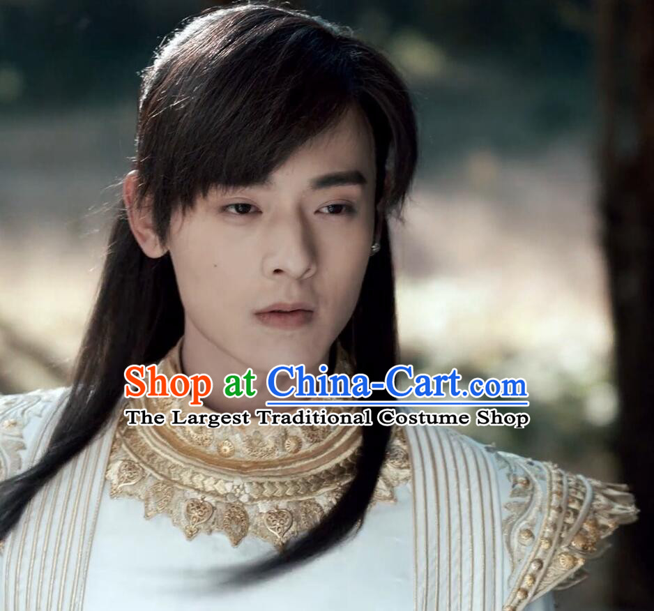 China Ancient Prince Outfit 2021 TV Series Demi Gods and Semi Devils Duan Yu Costume