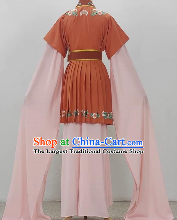 Drama Costumes Ancient Costumes National Operas Yue Opera Huangmei Opera Costumes Qiong Opera Fujian Opera New Style Maid Vests And Waistcoats
