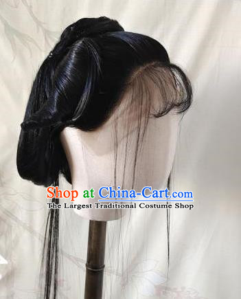 Wig Ancient Costume Women Front Lace Hand Hook Butterfly Essence With Hanfu Style Hair
