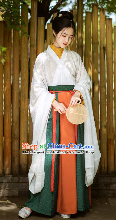 China Hanfu Dresses Wei Jin Northern and Southern Dynasties Women Costumes Chinese Ancient Princess Clothing