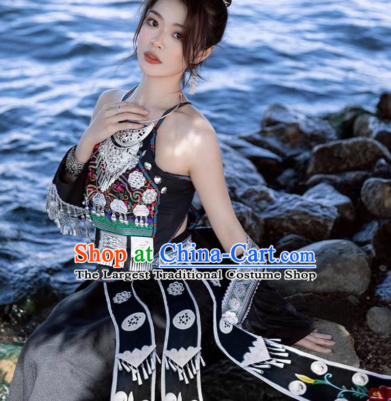 Miao Women Ethnic Style Traditional Ethnic Minority Costumes Chinese Clothing