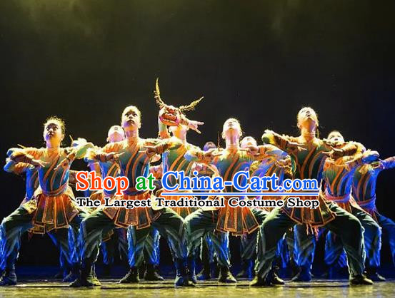 Dance Nuo Opera Nuo Sound Children Performance Costumes Primary And Secondary School Students Art Festival National Totem Costumes