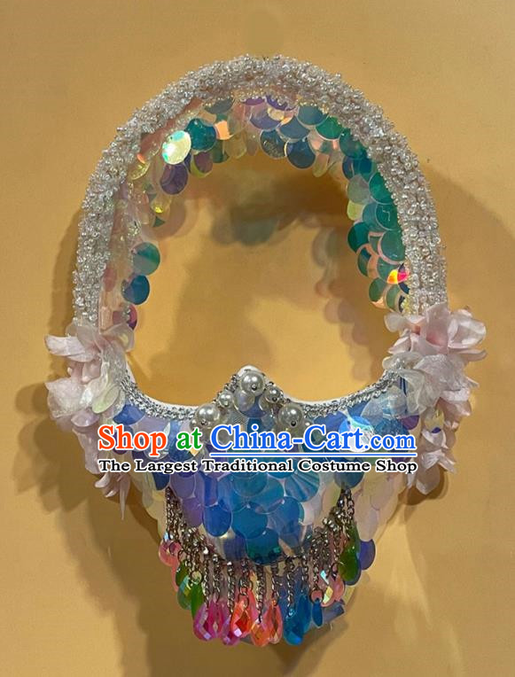 Alternative Funny Rebellious Exaggerated Crazy Flamboyant Fearless Mask Face Mask Decoration