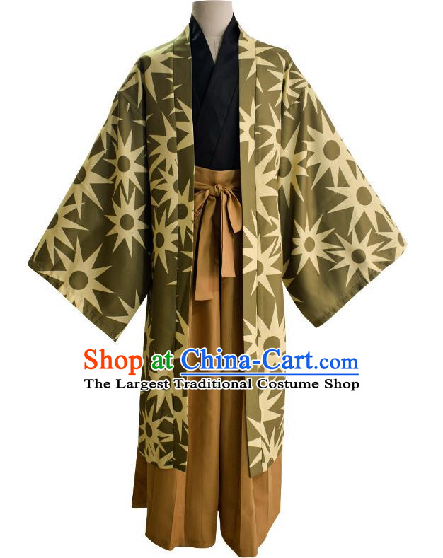 Cosplay Blacksmith Kimono Robe Suit Halloween Large Size
