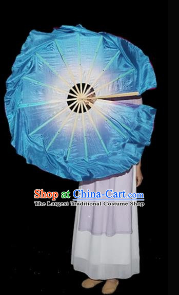 Chanting Lotus Dance Fan Round Fan Classical Dance Flower Fan In The Rain Special Art Test Twisting Northeast Big Yangko Fan