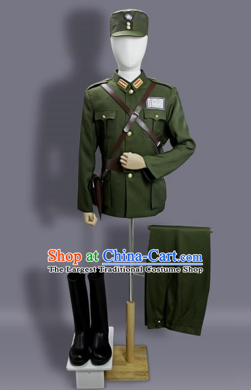 Chinese Style Chinese Military Uniform Performance Republic Of China Anti Northern Expedition Boots